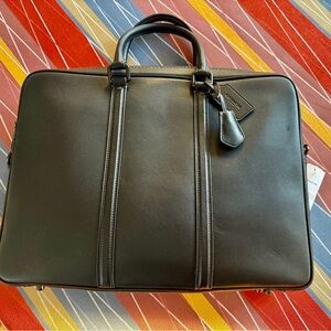 Coach Metropolitan Workbag Black Leather